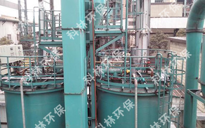 Wet desulphurization equipment for flue gas of 2 x 100m2 sintering machine