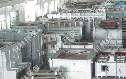 Furnace shell equipment ready to be shipped