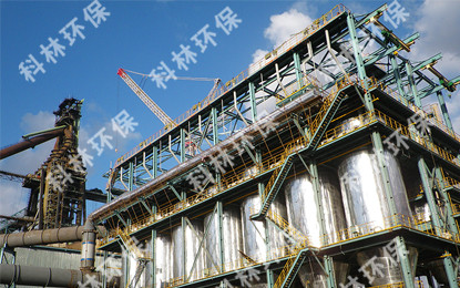 Gas dry filter for 5000m3 blast furnace in steel plant